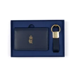 Royal Collection Shop Ciiir Card Wallet & Keyring Set* His Majesty The King'S 75Th Birthday