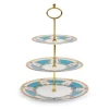 Royal Collection Shop Coat Of Arms 3 Tier Cake Stand* Plates & Bowls