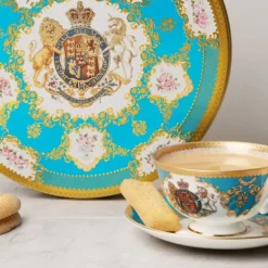 Royal Collection Shop Coat Of Arms Teacup And Saucer* Afternoon Tea