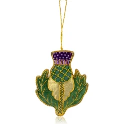 Royal Collection Shop Palace Of Holyroodhouse Thistle Decoration* Decorations