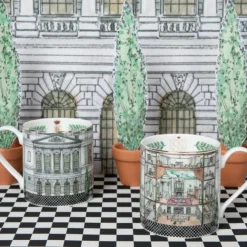 Royal Collection Shop Queen Mary'S Dolls' House Coffee Mug* Tankards & Mugs