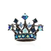 Royal Collection Shop Small Blue Crystal Crown Brooch* Brooches