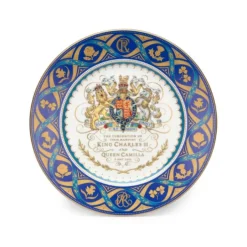 Royal Collection Shop The Coronation Dessert Plate* Plates & Bowls