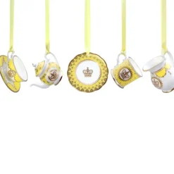 Royal Collection Shop Yellow Miniature Plate* Plates & Bowls